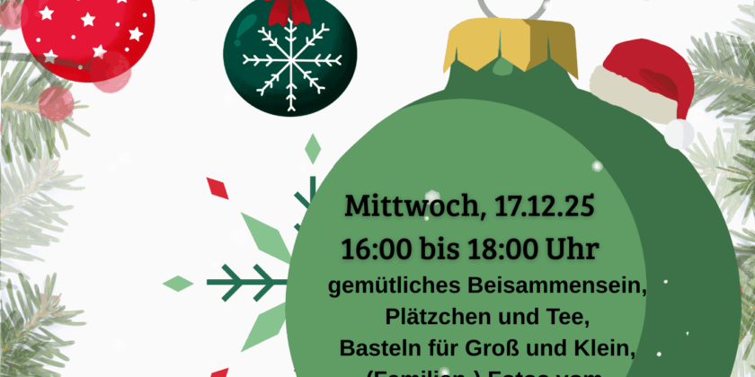 Weihnachtsnachmittag für Alleinerziehende 2025