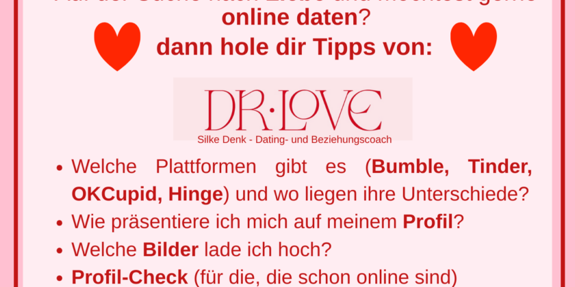 Online-Dating für Alleinerziehende – Workshop zum Single-Parents-Day 21.03.2026